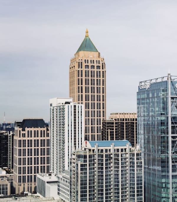 Midtbyen i Atlanta