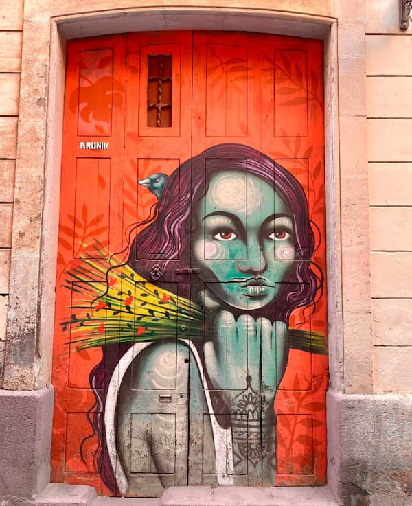 Gadekunst i Barcelona