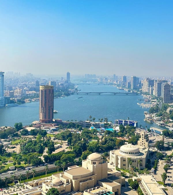Nilen i Cairo