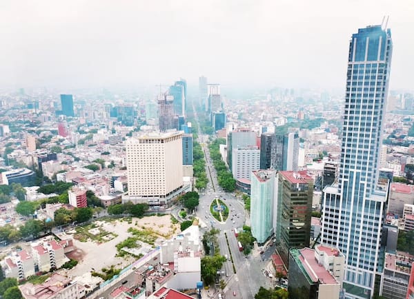 CDMX i centrum