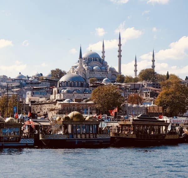 Udsigt over Istanbul