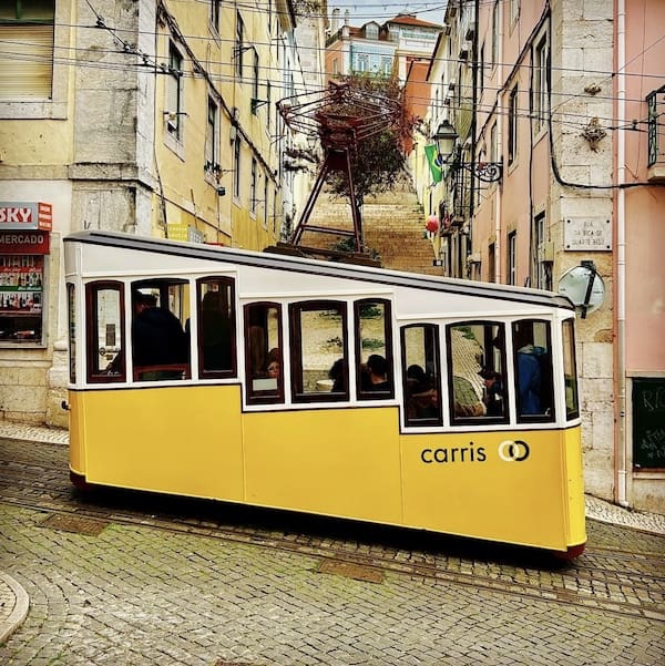 Sporvogn i Lissabon