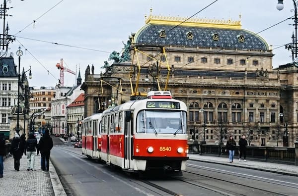 Sporvogn i Prag