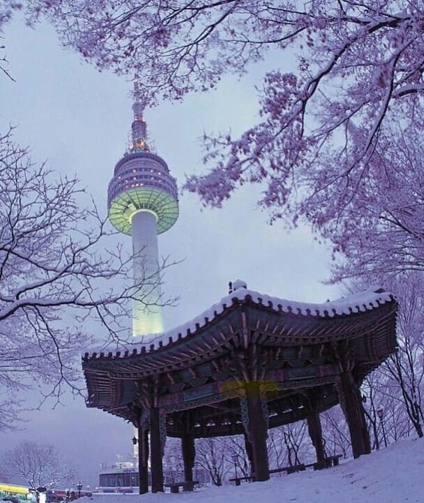 Sne i Seoul
