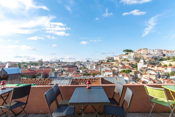 Dette er Lissabon hostel